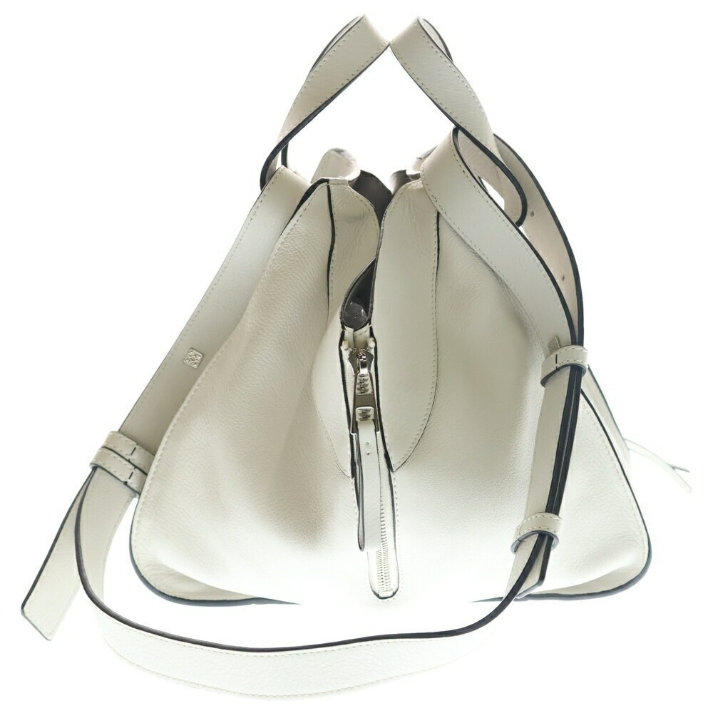 LOEWE Hammock White Leather Handbag Shoulder Bag - Picture 3 of 6